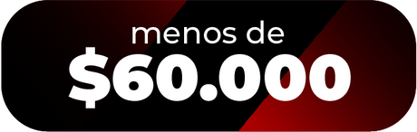 Menos de $60.000