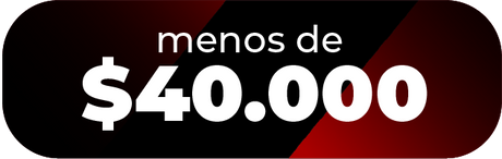 Menos de $40.000