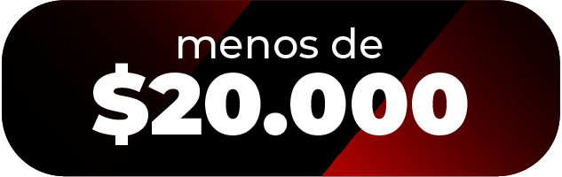 Menos de $20.000