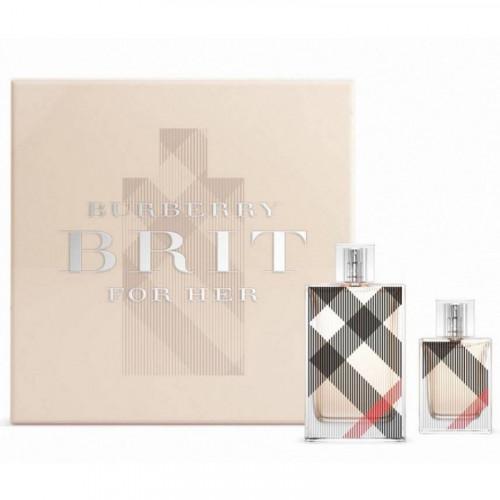 Burberry Brit for Her Set EDP 100 ML + EDP 30 ML (M)