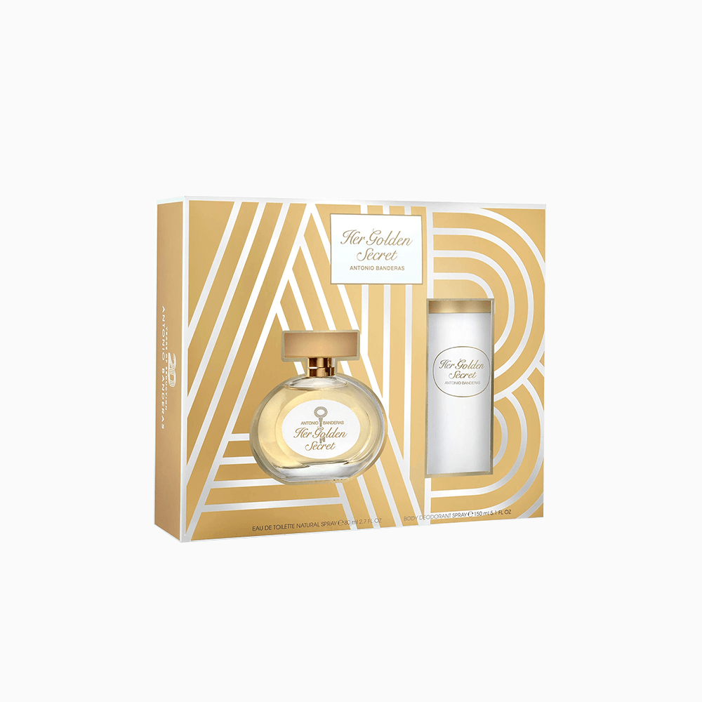 Antonio Banderas Her Golden Secret Set EDT 80 ML + Deo 150 ML (M)