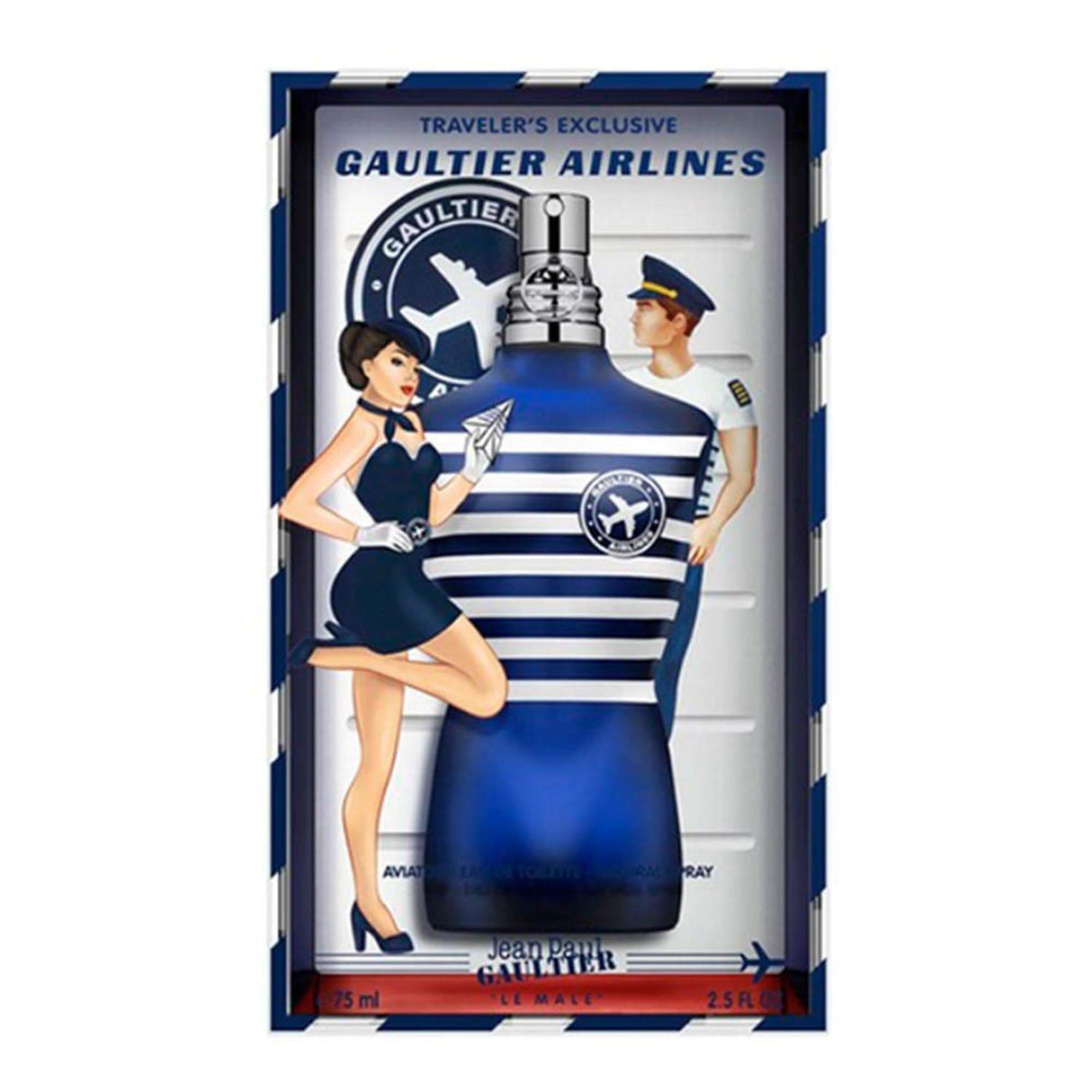 Jean Paul Gaultier Jean Paul Gaultier Airlines Le  Male  EDT 75ml (H)