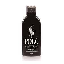 Ralph Lauren Polo Black EDT 300 ML Body Spray (H)